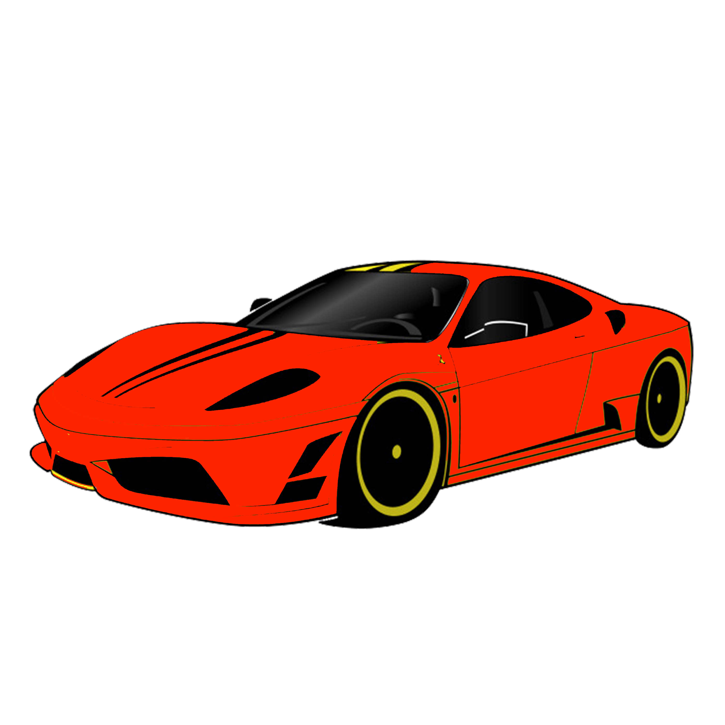 ExoticCars254 logo, stylized letters KC in red and black